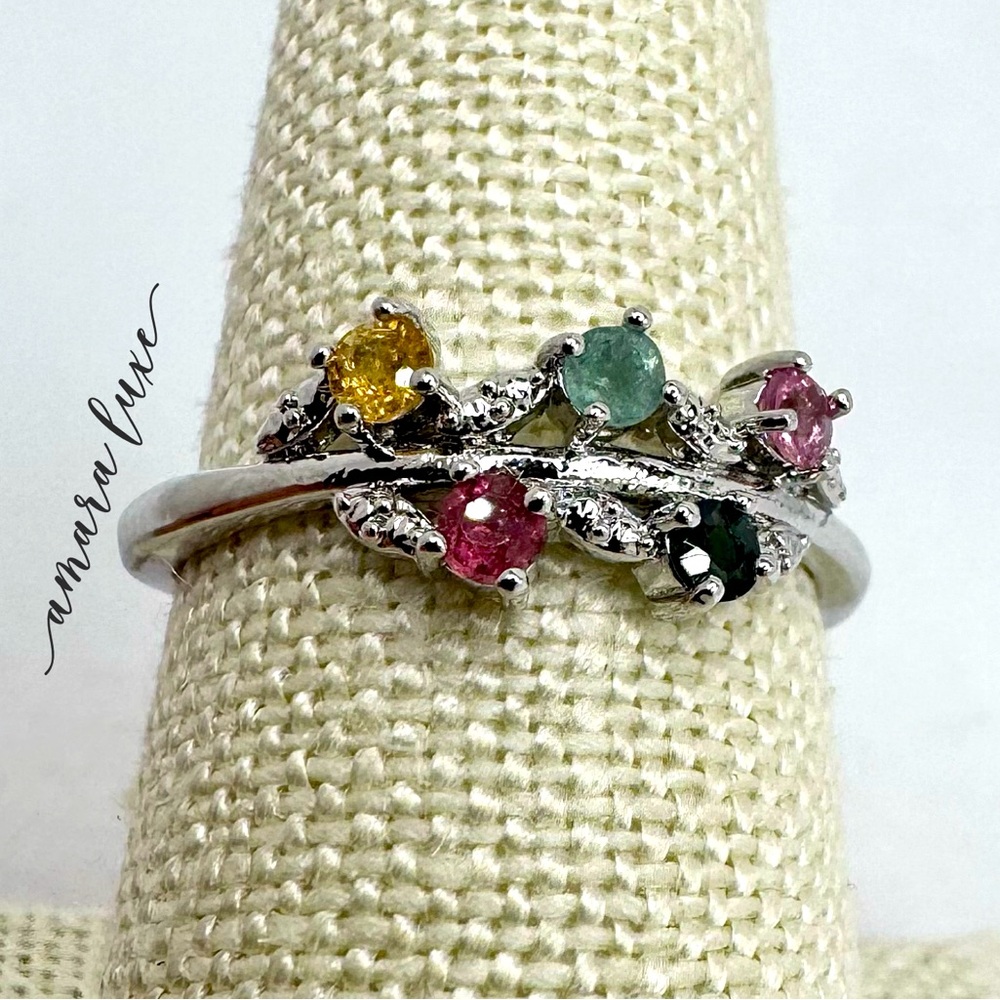 Tourmaline Vine Ring